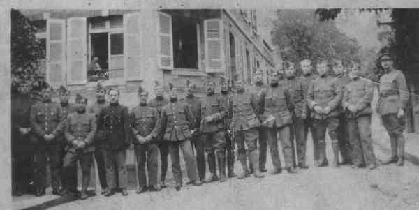 Herssens Leon 1914 bij het leger in oedelem